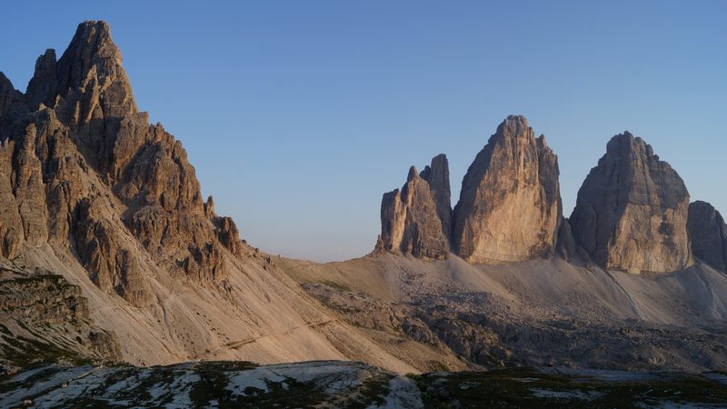 Photograph of dolomites