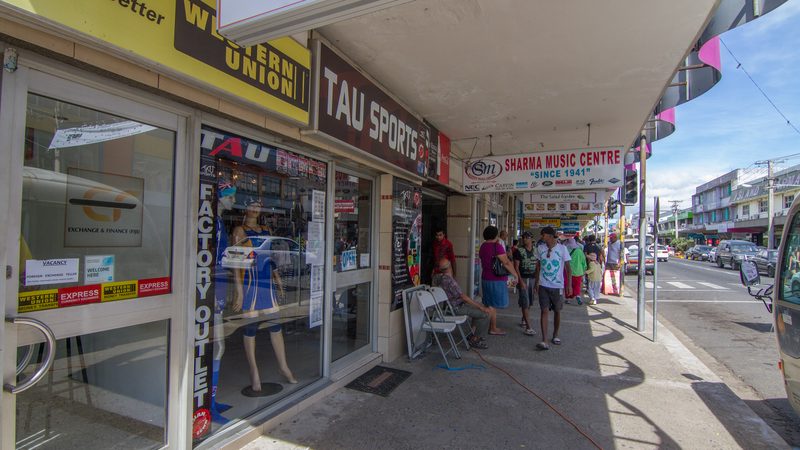 Nadi town centre, Fiji