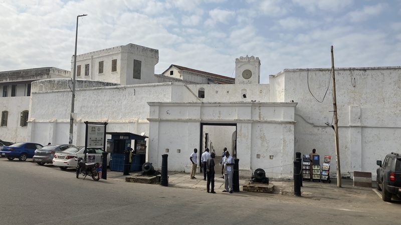 Entrance of Cape Coast Castle