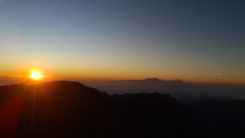 The best spot to watch sunrise at Bromo Tengger Semeru