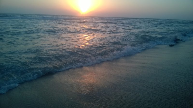 Sunset @ Varkala beach