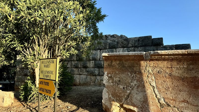 Hellenistic Temple in Kaş