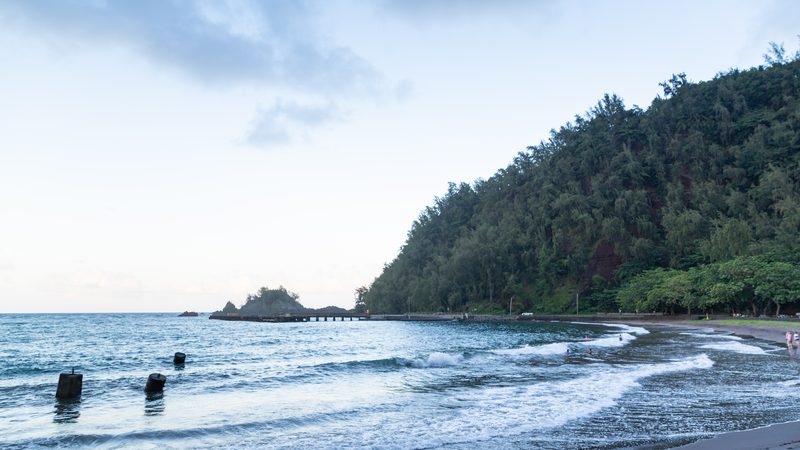 Hana Bay Beach Park Maui Hawaii