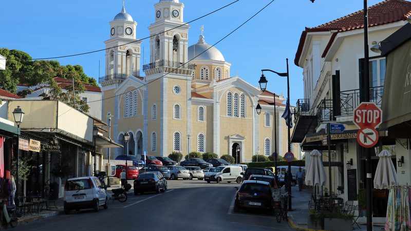 Church of the Ypapandi, in Kalamata, Regional Unit Messenia, Region Peloponnese, Greek