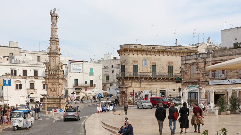 Column of Saint Orontius, Ostuni, Italy