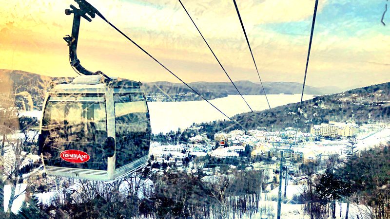 Mont Tremblant at Sunset, views