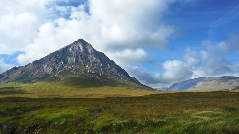 Photograph of scottish highlands