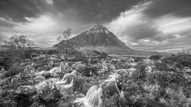 Photograph of scottish highlands