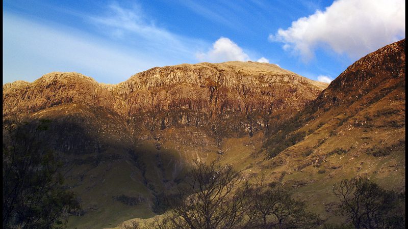 Photograph of scottish highlands