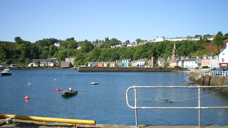 Tobermory - view across the harbour