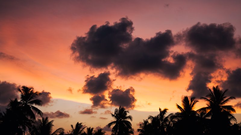 Unawatuna beach, Unawatuna, Sri Lanka