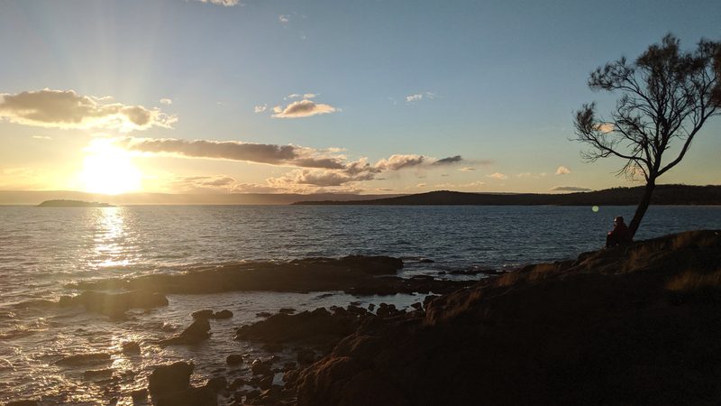 Freycinet at sunset